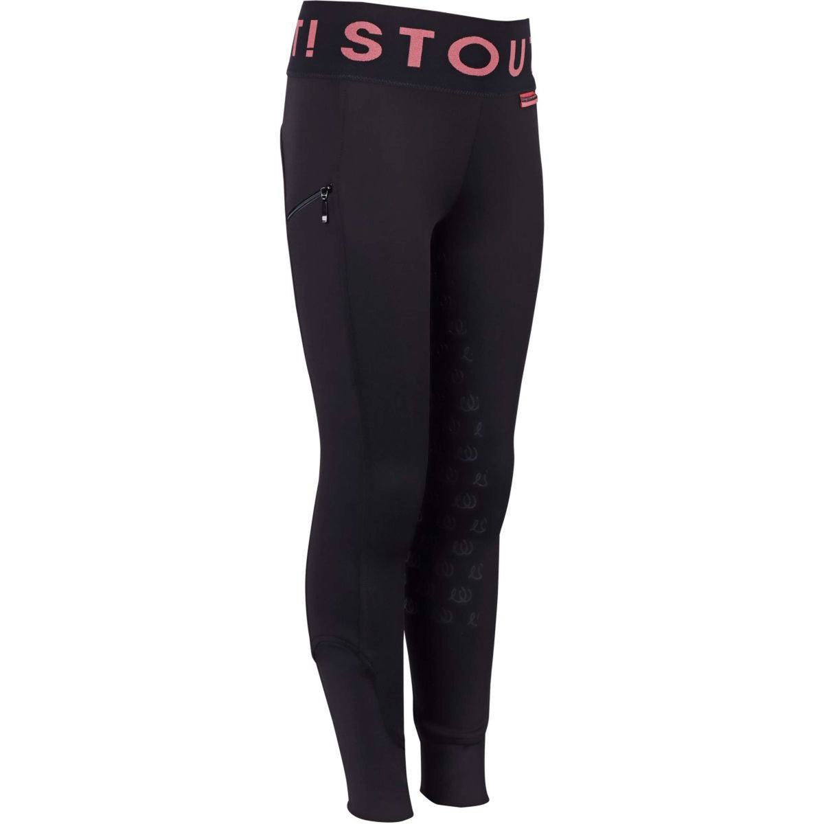 Harry's Horse Reitleggings STOUT! Coral Full Grip Schwarz