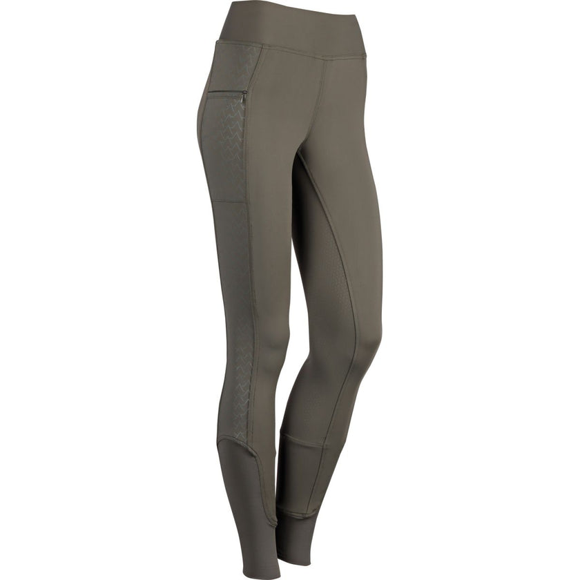 Harry's Horse Reitleggings Denici Cavalli Bosque Full Grip Armeegrün