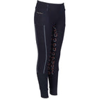 Harry's Horse Reithose Equitights Diva Mauvewood Denim Full Grip Collegiate-Blue