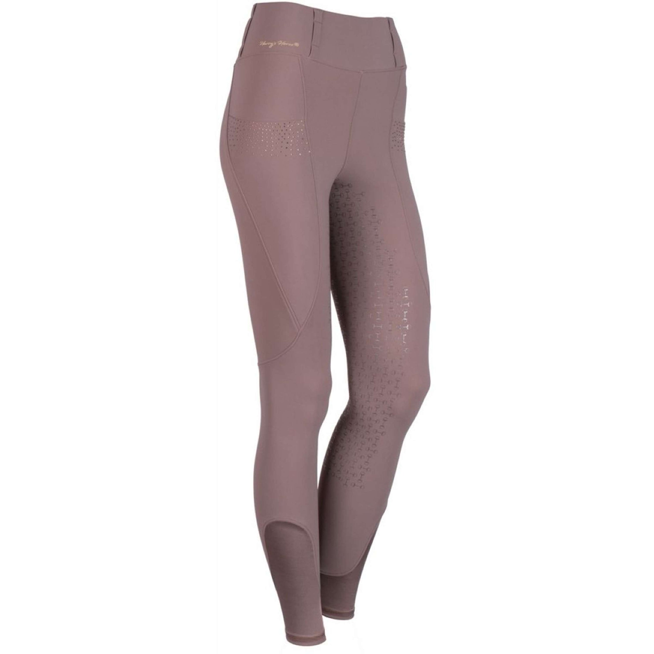 Harry's Horse Reitleggings Classy Full Grip Coffee Quartz