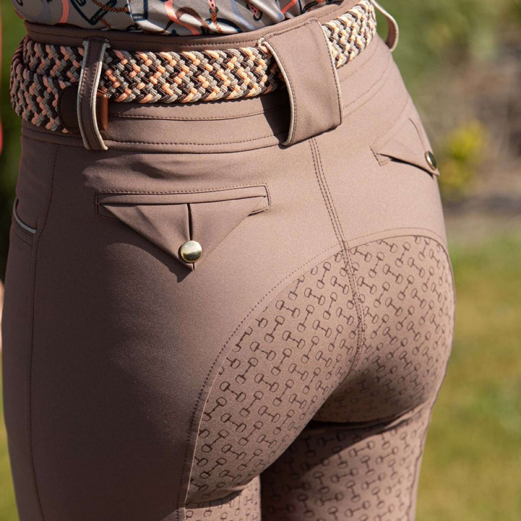 Harry's Horse Reithose Classy Full Grip Coffee Quartz