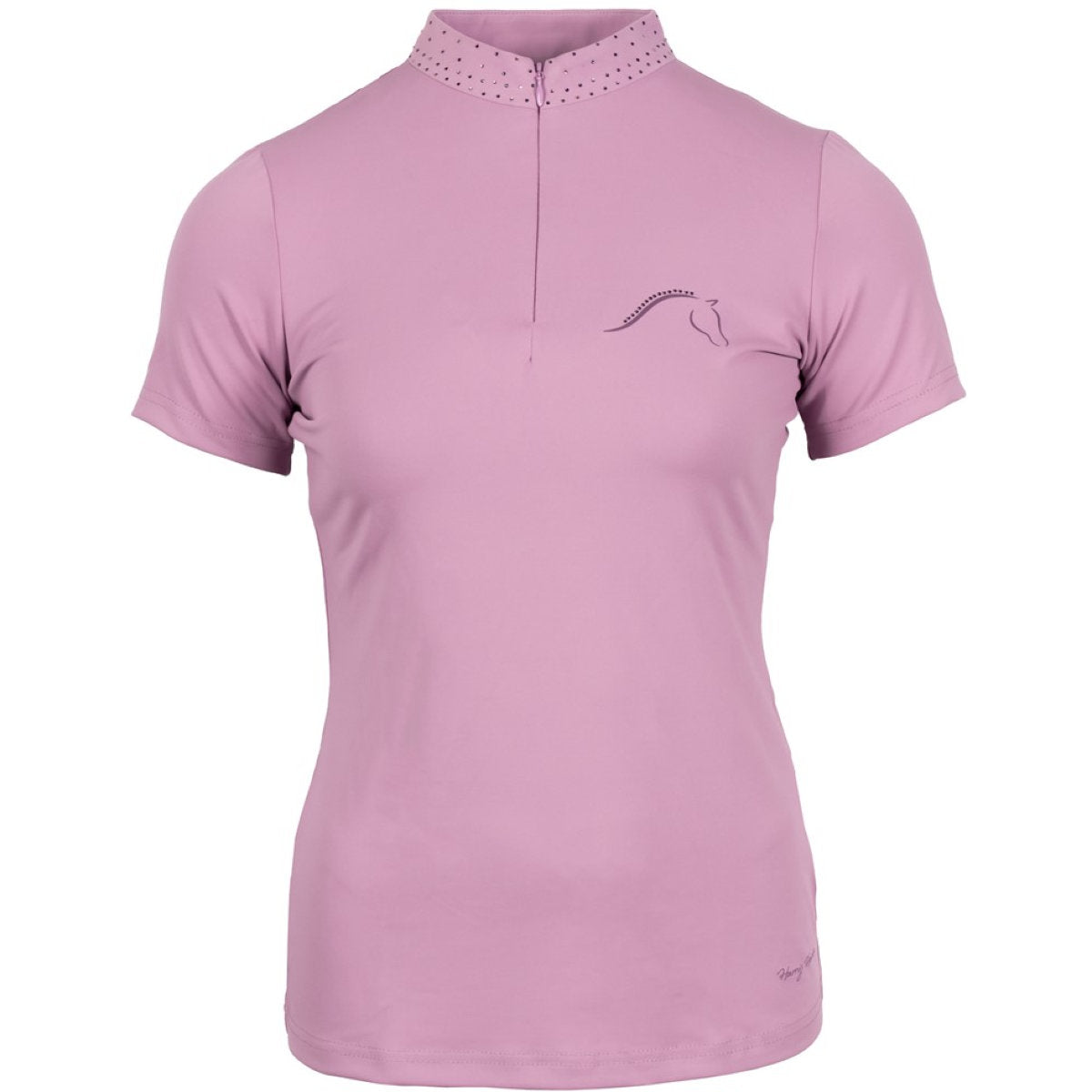 Harry's Horse Shirt Denici Cavalli Purple Passion Crystal Pale-Pansy