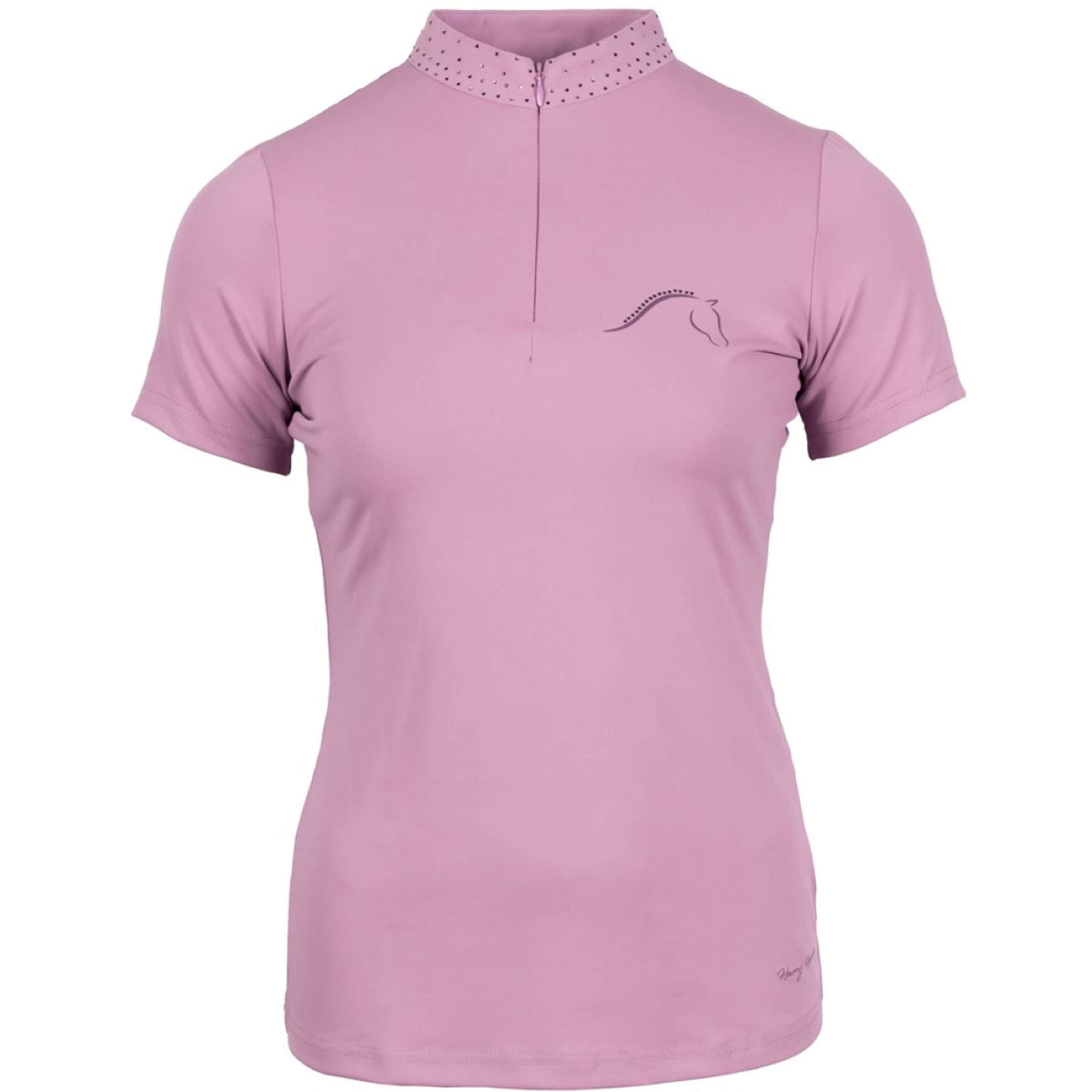 Harry's Horse Shirt Denici Cavalli Purple Passion Crystal Pale-Pansy