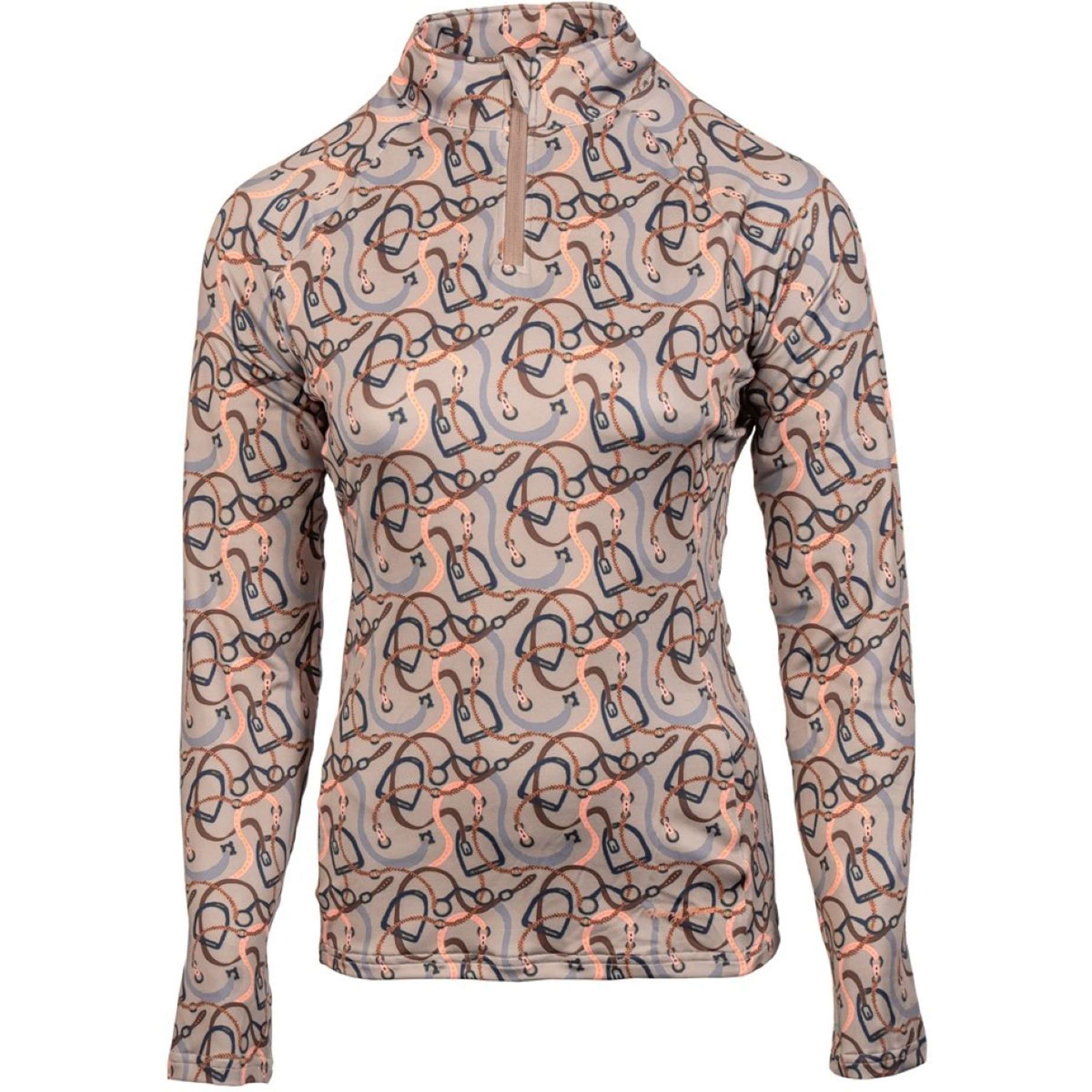 Harry's Horse Shirt Classy Lange Ärmel Taupe Grey