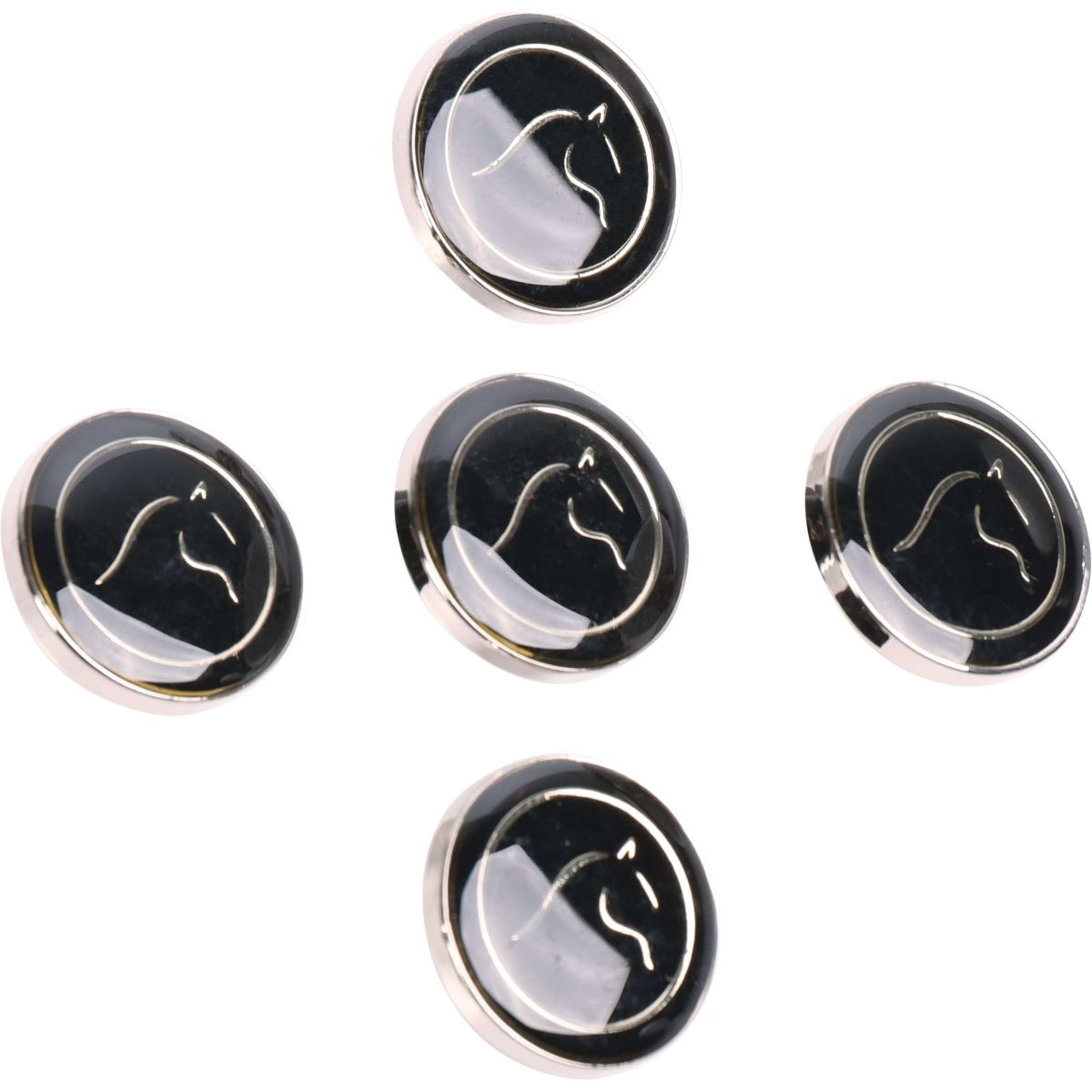 Harry's Horse Knöpfe Horse Schwarz