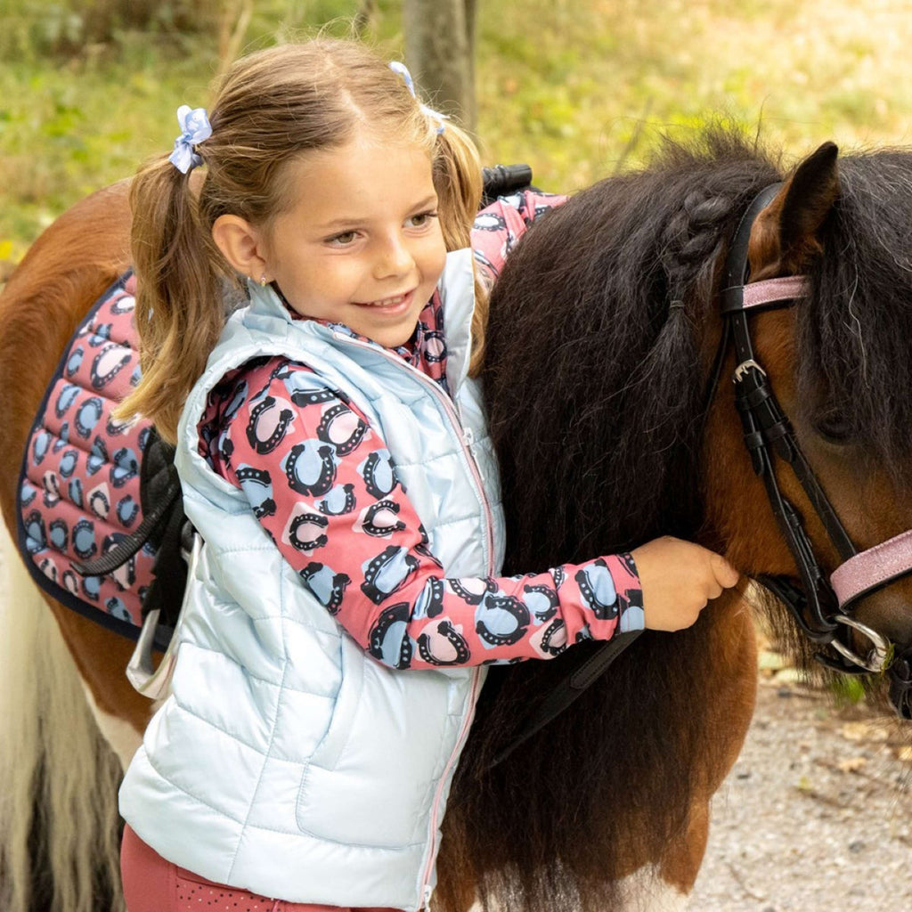 Harry's Horse Weste Diva Mauvewood Faded-Denim