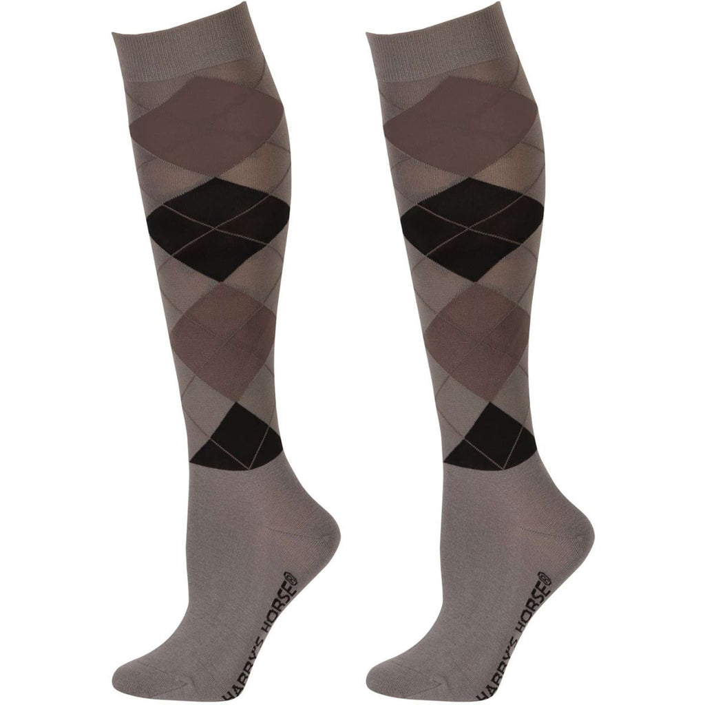 Harry's Horse Reitsocken Arygle Grau