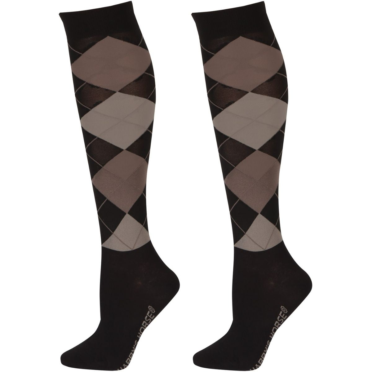 Harry's Horse Reitsocken Arygle Schwarz