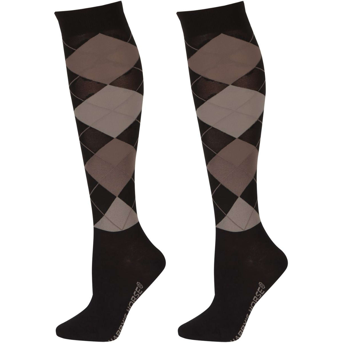 Harry's Horse Reitsocken Arygle Schwarz