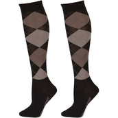 Harry's Horse Reitsocken Arygle Schwarz