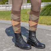 Harry's Horse Socken Check Coffee Quartz