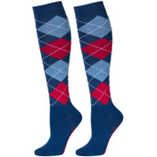 Harry's Horse Socken Check Moonlit Ocean