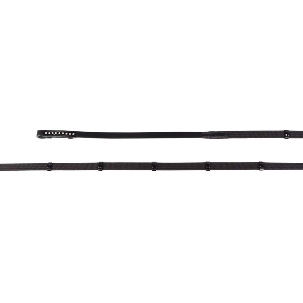 Harry's Horse Trensenzaum Diamond Lacque Schwarz