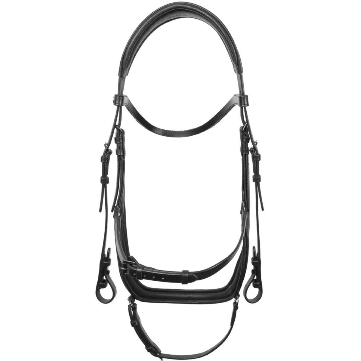 Harry's Horse Zaum Anatomic Black Crystal Schwarz