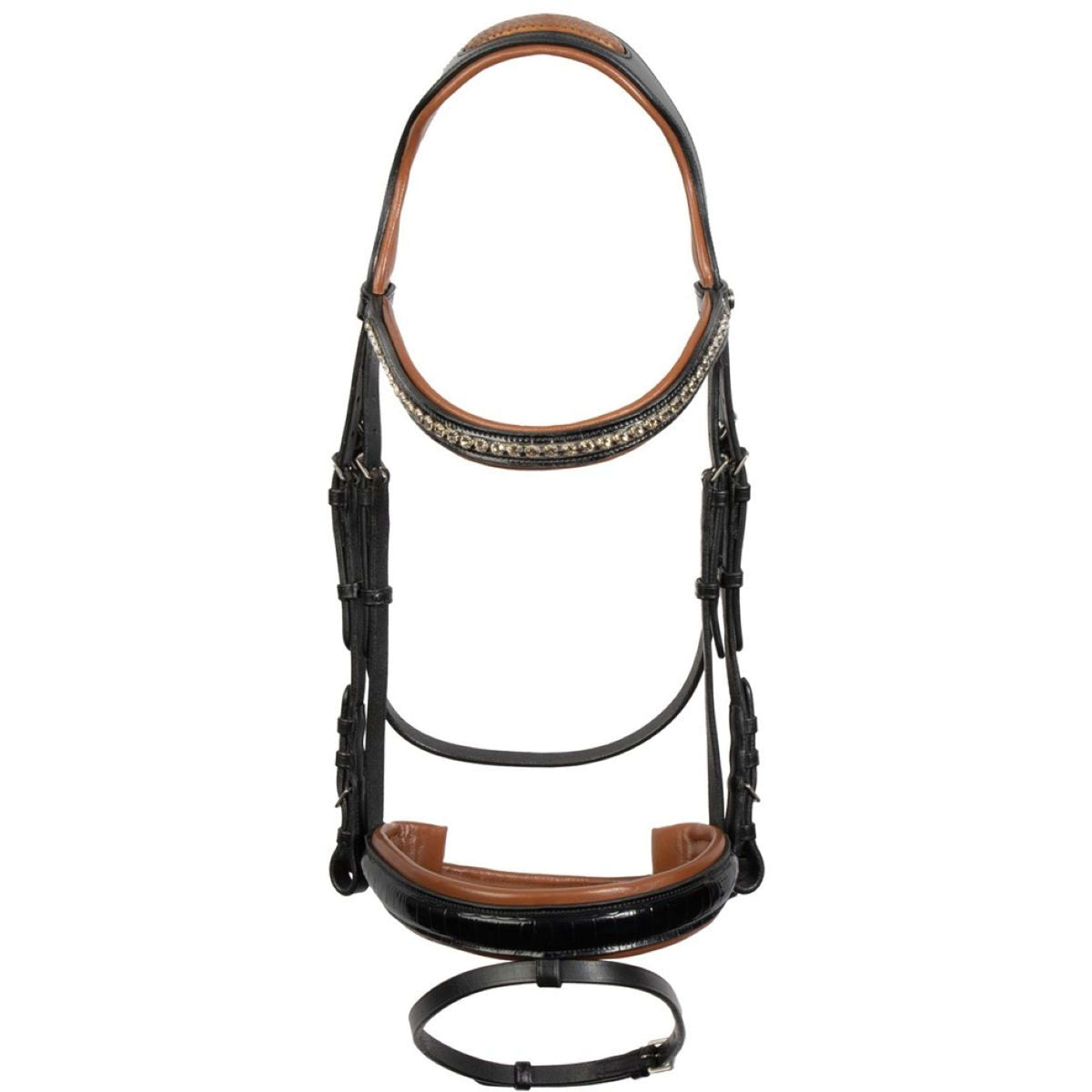 Harry's Horse Zaum Black Cognac Schwarz