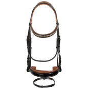 Harry's Horse Zaum Black Cognac Schwarz