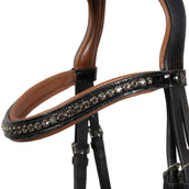 Harry's Horse Zaum Black Cognac Schwarz