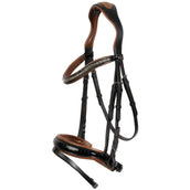 Harry's Horse Zaum Black Cognac Schwarz