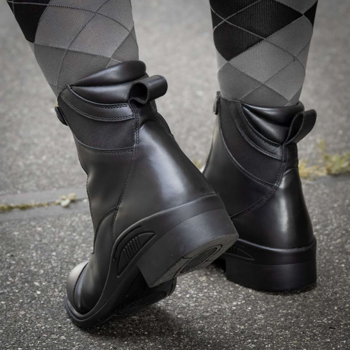 Harry's Horse Stiefeletten Leder Avoriaz Gepolstert Schwarz