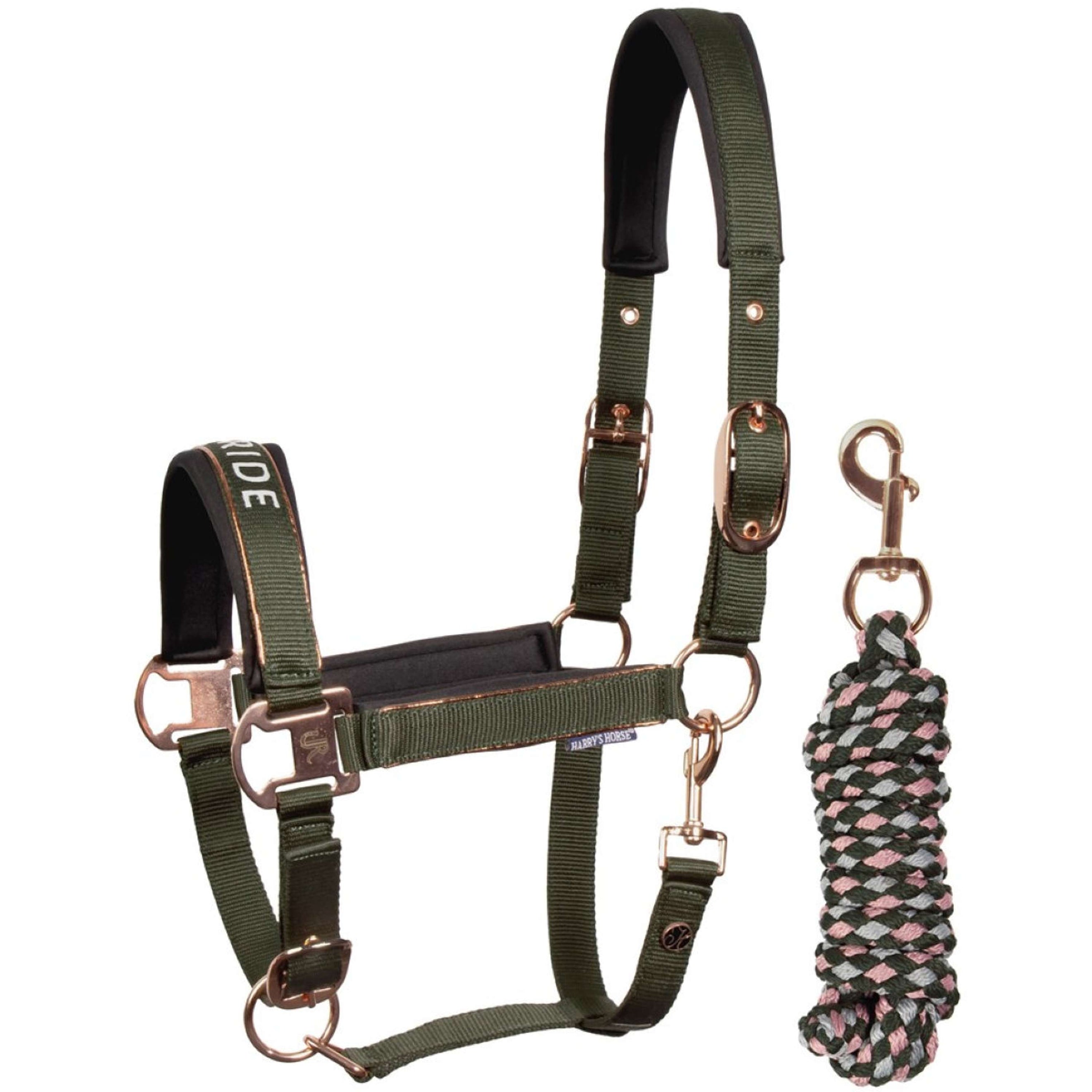 Harry's Horse Halfterset Just Ride Summer Chique Kambaba
