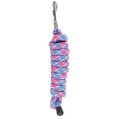 Harry's Horse Führstrick Mounty Musketon Zilver 2m Fuchsia/Blau/Lila