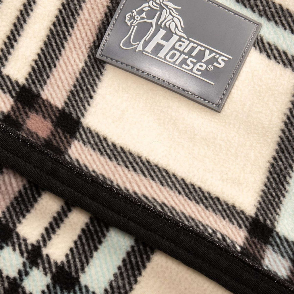 Harry's Horse Fleecedecke Check Creme