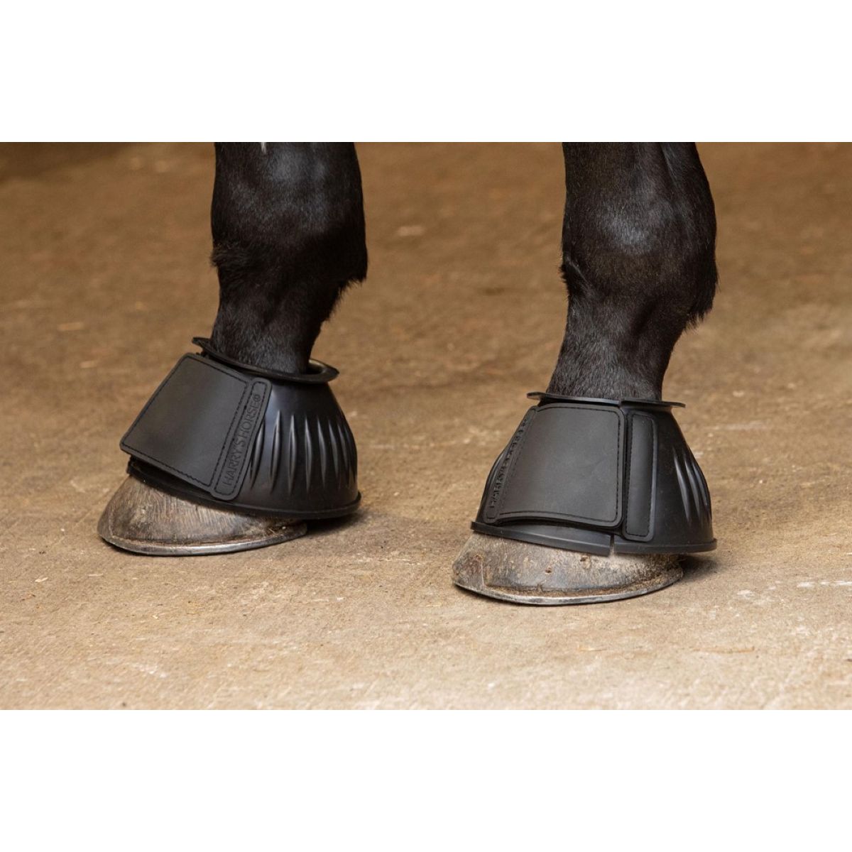 Harry's Horse Hufglocken TPE Schwarz