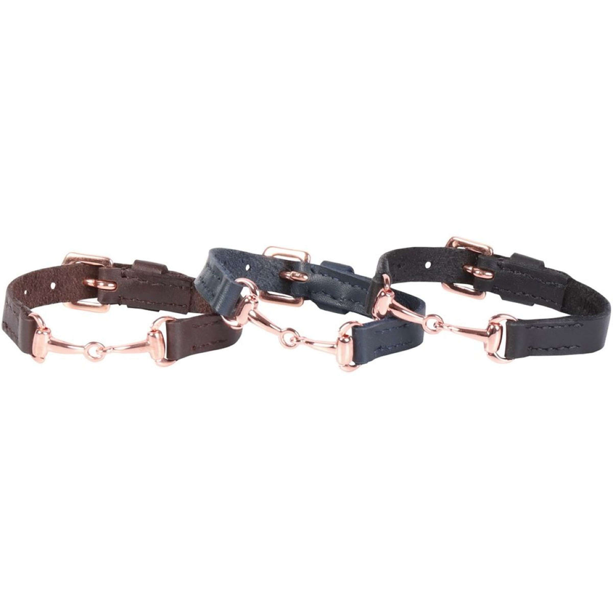 Harry's Horse Armband Bit Navy/Rosegold