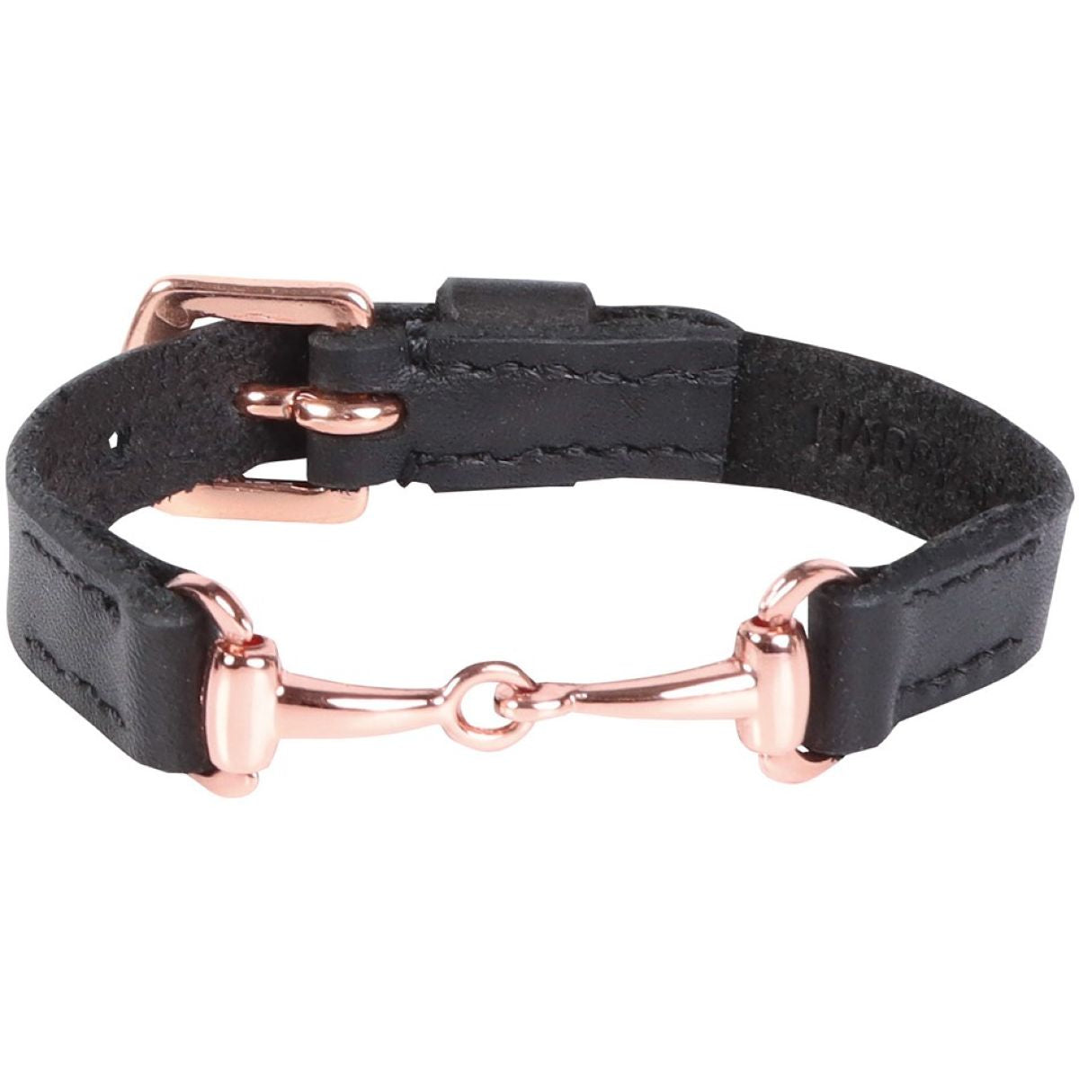 Harry's Horse Armband Bit Schwarz/Roségold