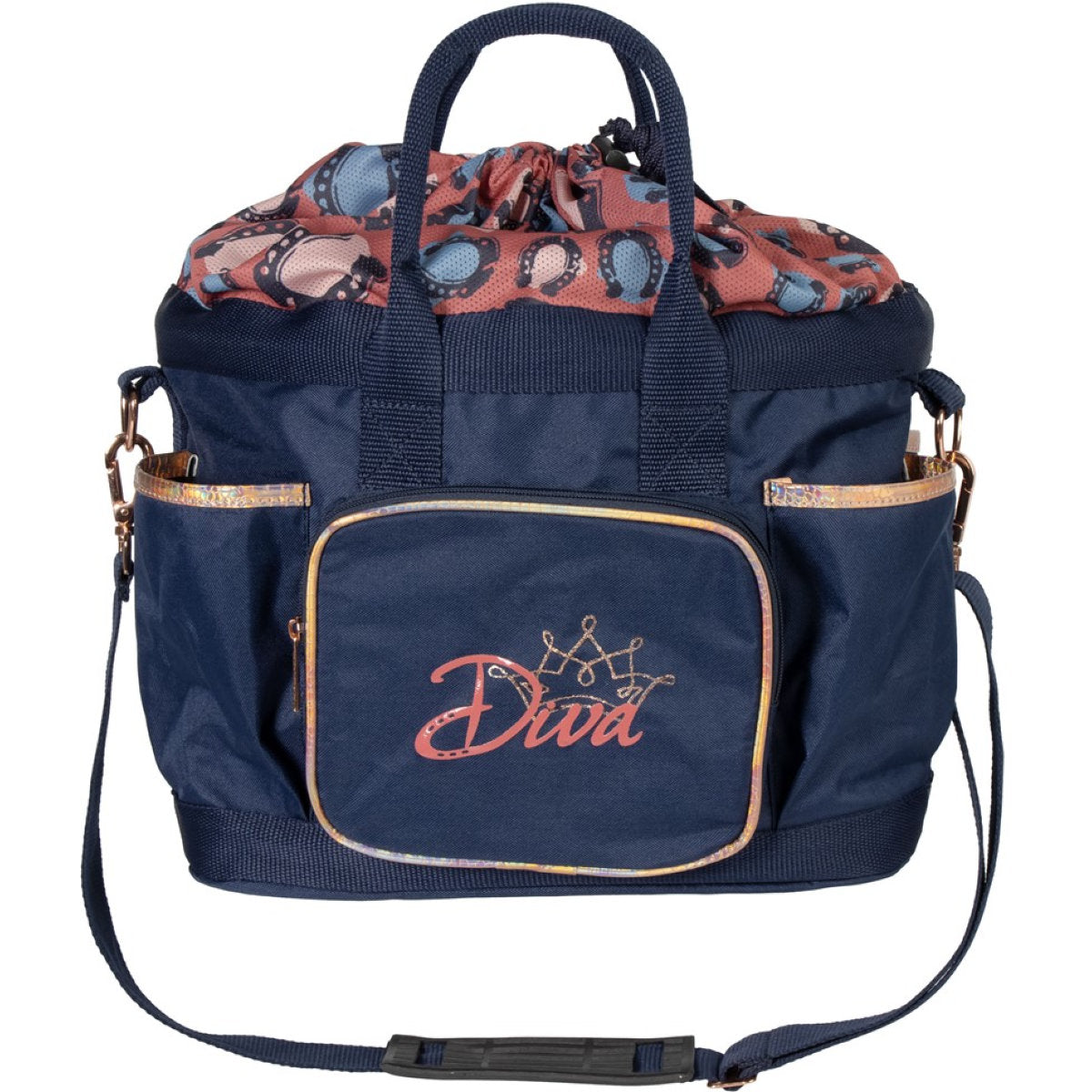 Harry's Horse Putztasche Diva Mauvewood Collegiate-Blue