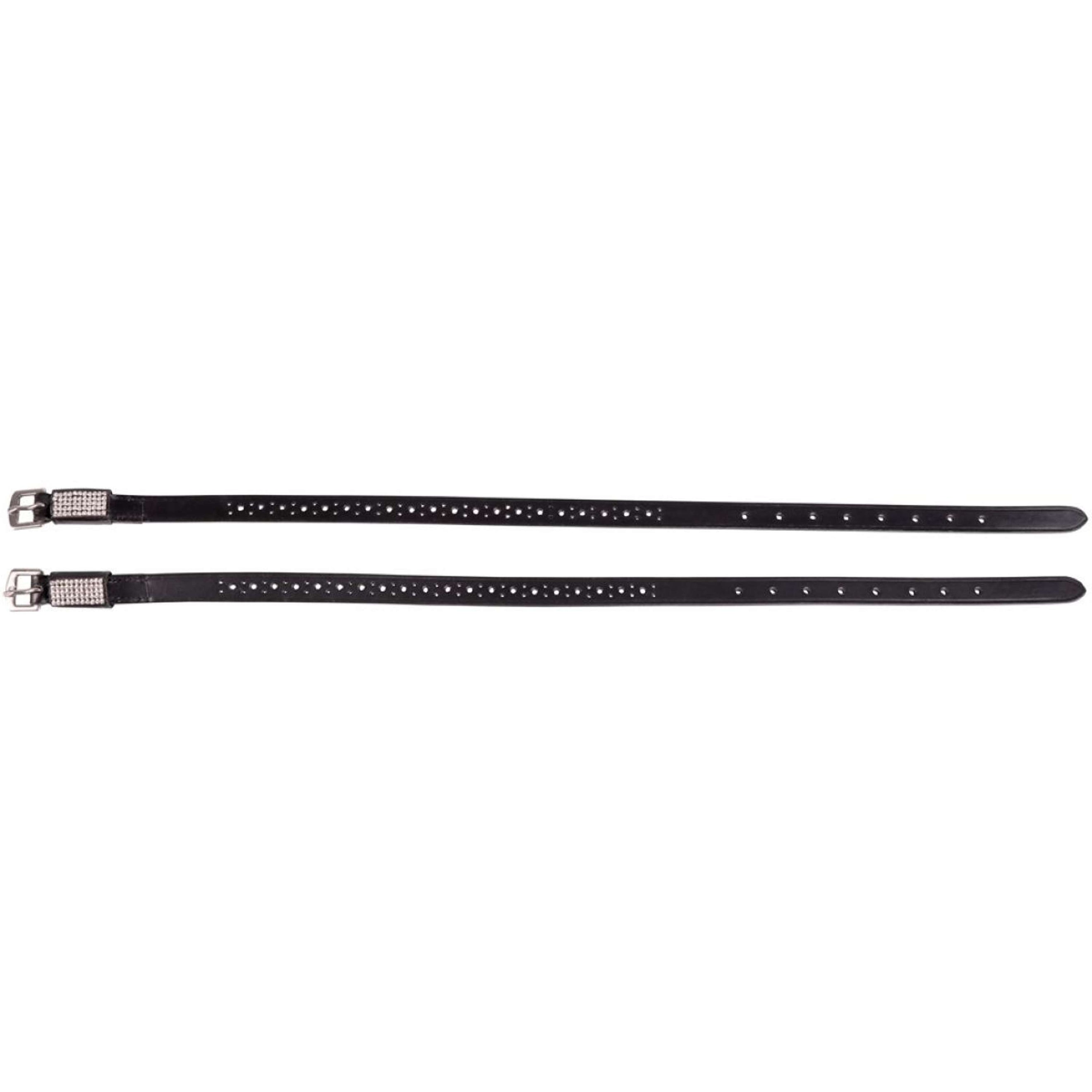 Harry's Horse Sporenriemen Broque Schwarz/Silber