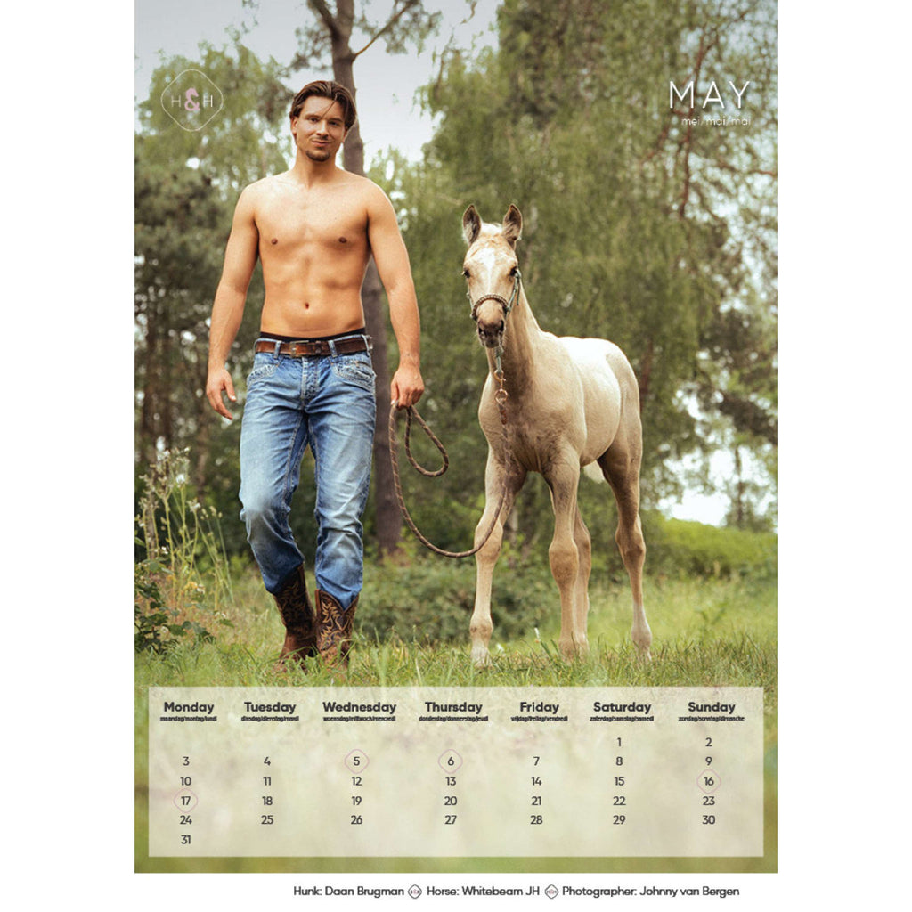 Horse and Hunk Kalender 2027