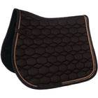 HKM Schabracke Rosegold Glamour Vielseitigkeit Braun/Rosegold