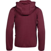 HKM Sweatjacke Anni Weinrot