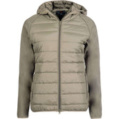 HKM Jacke Hybrid Active Olivgrün