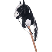 HKM Hobby Horse Schwarz/Weiß