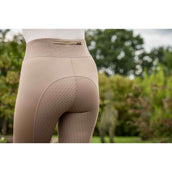 HKM Reitleggings Lavender Bay Full Seat Taupe