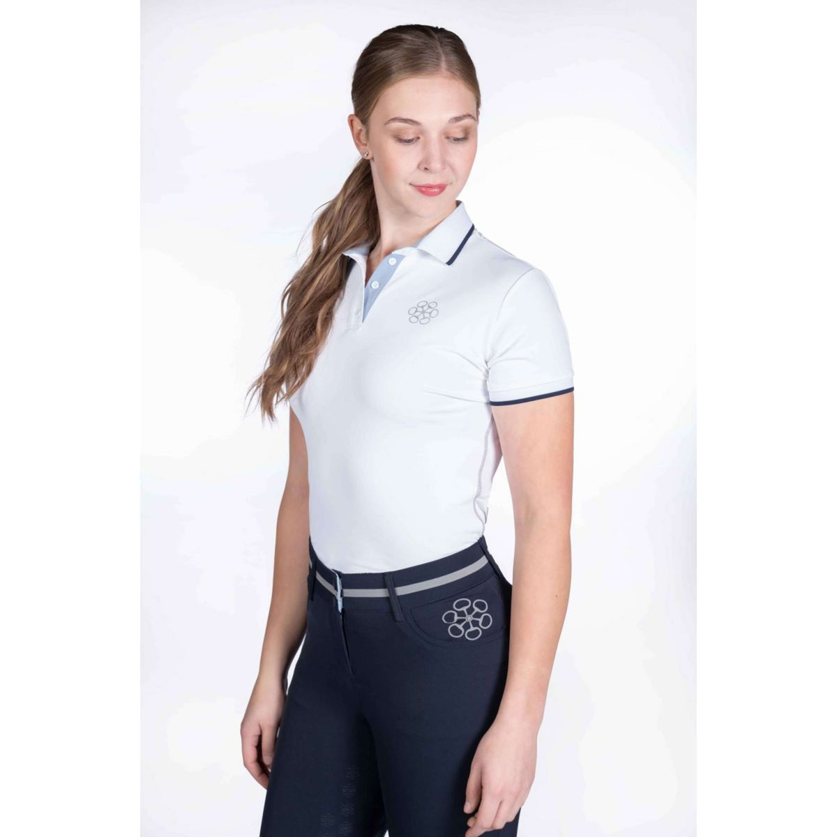 HKM Poloshirt Bloomsbury Weiß