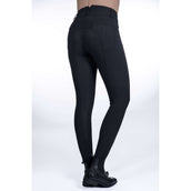 HKM Reithose Savona Full Grip Schwarz