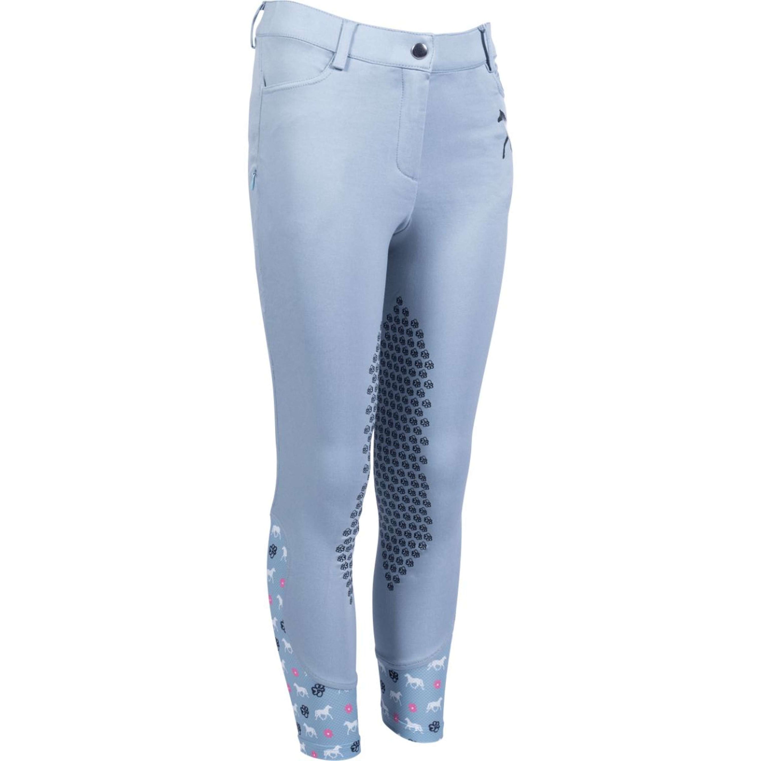 HKM Reithose Bria Half Grip Rauchblau HKM Reithose Bria Half Grip Rauchblau