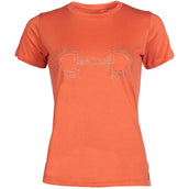 HKM T-Shirt Edinburgh Bit Cognac