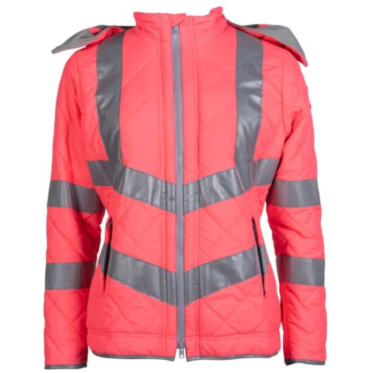 HKM Jacke Reflective Neon Rosa