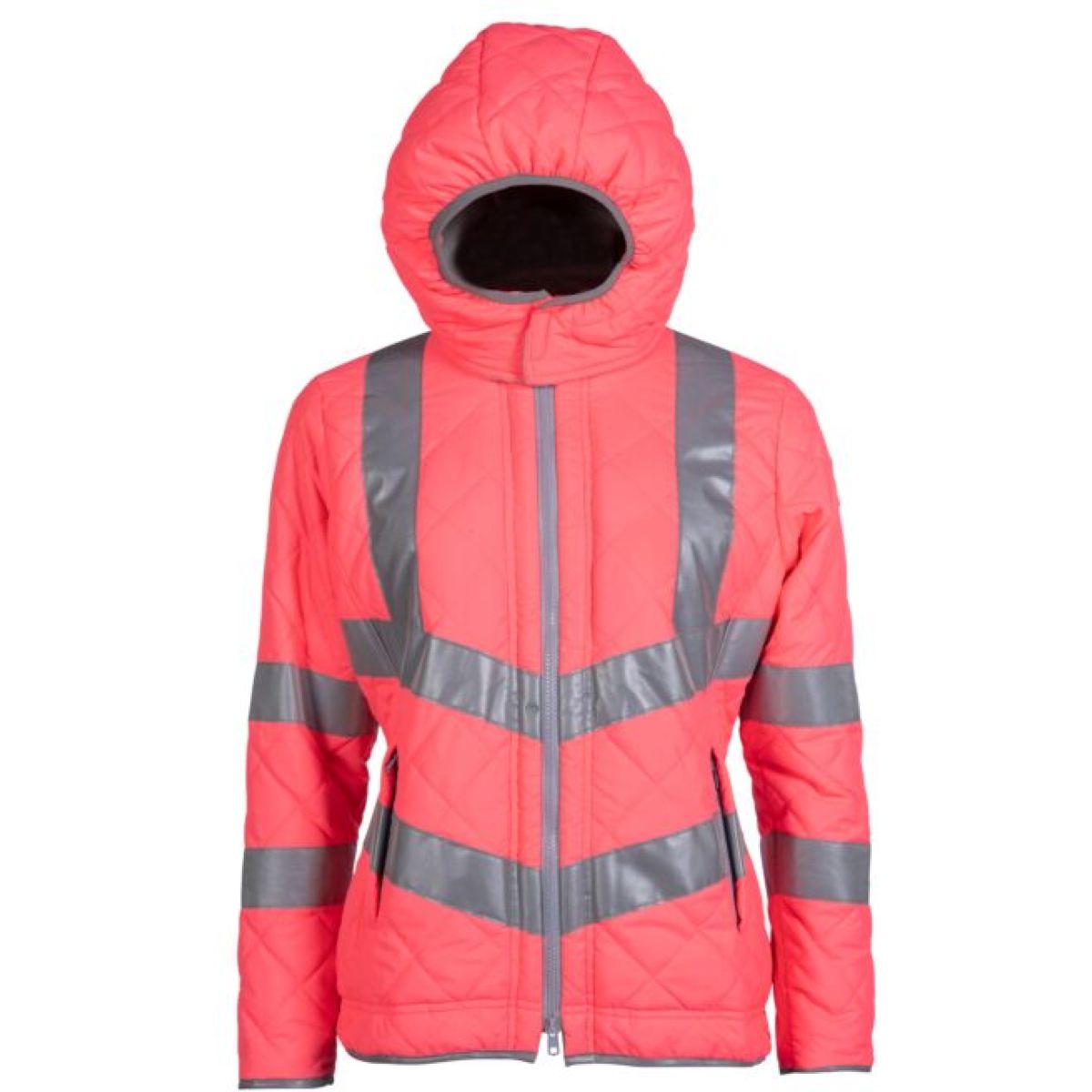 HKM Jacke Reflective Neon Rosa