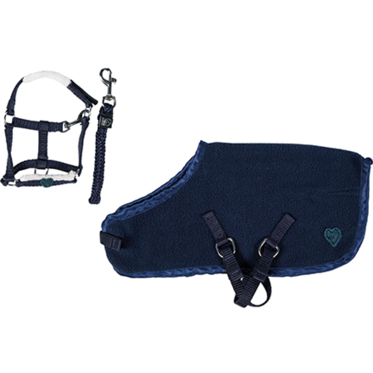 HKM Cuddle Pony Starterset Deep Blue