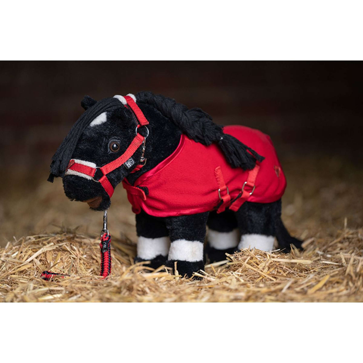 HKM Cuddle Pony Starterset Rot