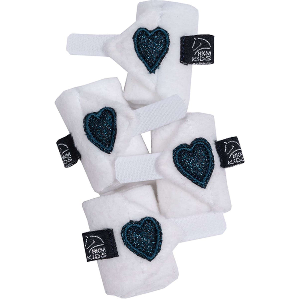 HKM Cuddle Pony Wettbewerbsset Weiß/Dunkelblau