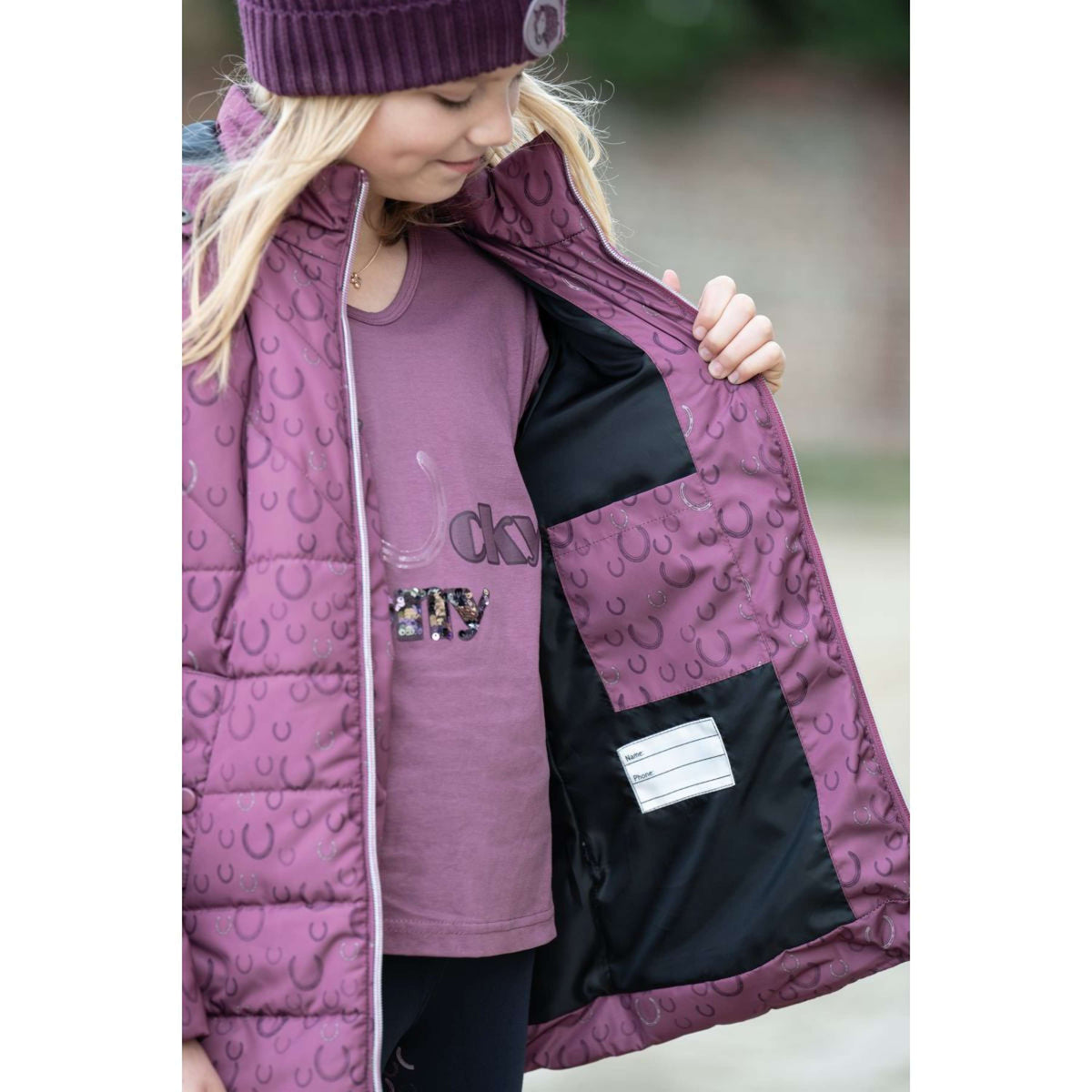 HKM Jacke Alva Violett