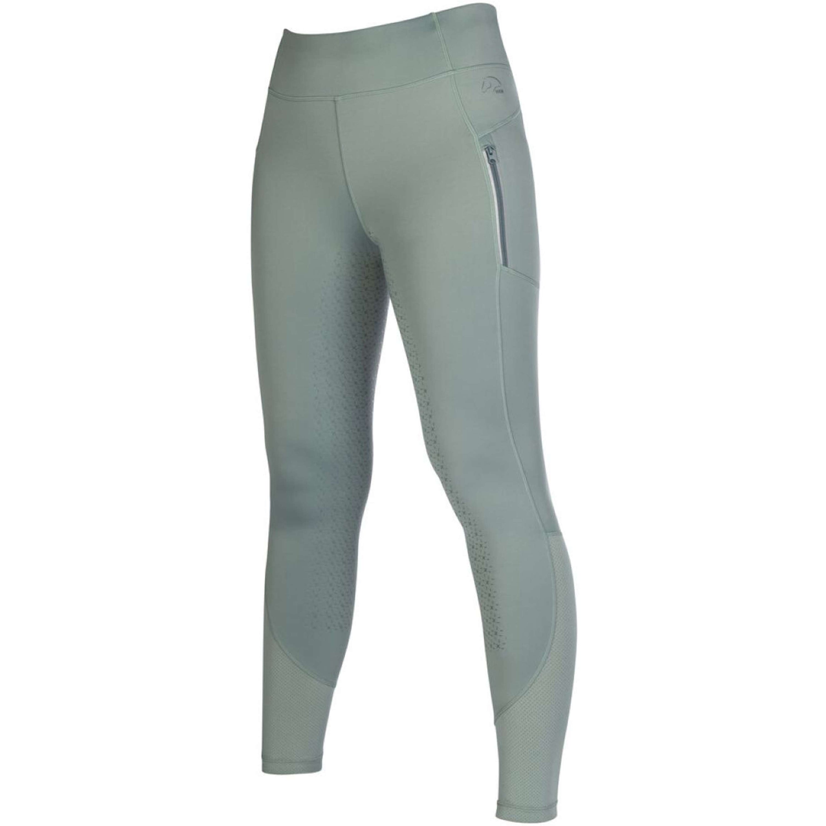 HKM Reitleggings Harbour Island Full Grip Salbei