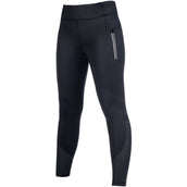 HKM Reitleggings Harbour Island Full Grip Schwarz