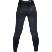 HKM Reitleggings Harbour Island Full Grip Schwarz